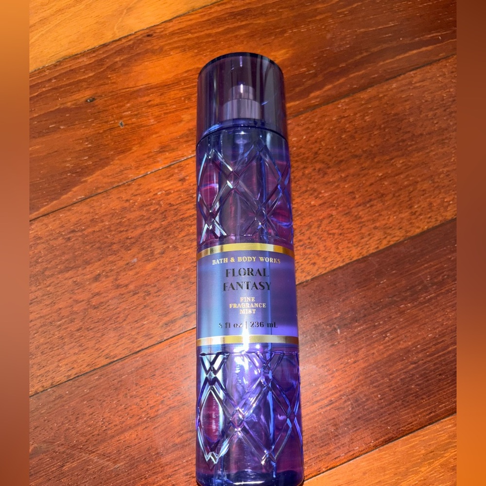 Bath & Body Works Floral Fantasy Mist in Purple Bottle